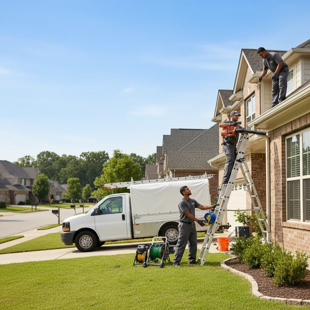Home Gutter Service in Georgia near me